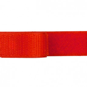 VELCRO® BRAND SEW ON TAPE RED