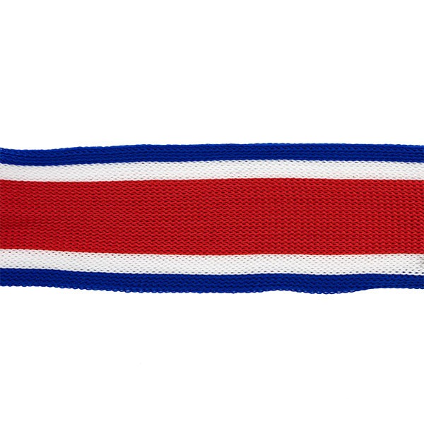 KNITTED TAPE BLUE-WHITE-RED