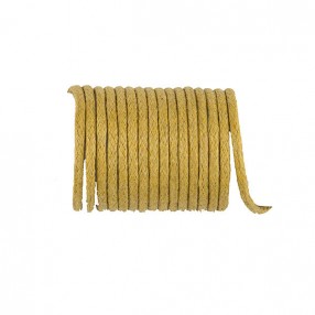 COTTON WAXED CORD 2MM GOLD