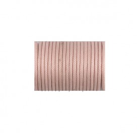 COTTON WAXED CORD PINK 1,5MM