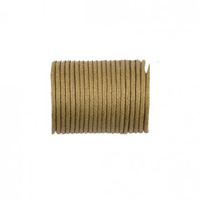 COTTON WAXED CORD BISCUIT 1,5MM
