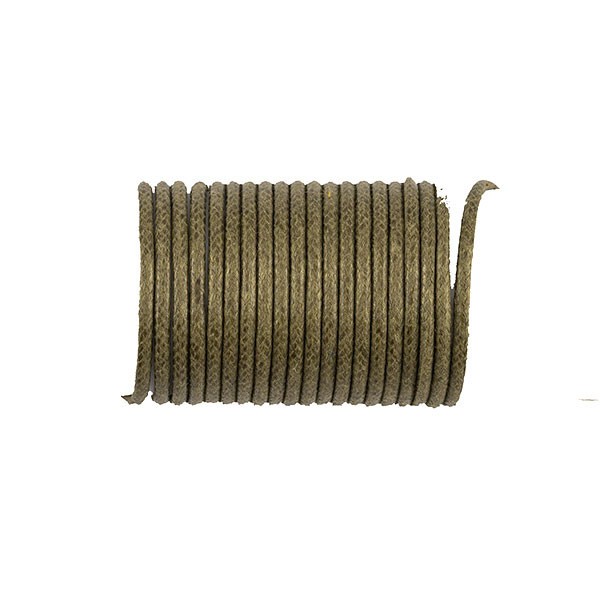 COTTON WAXED CORD ROTTEN GREEN 1,5MM