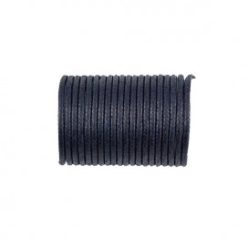 COTTON WAXED CORD NAVY BLUE 1,5MM