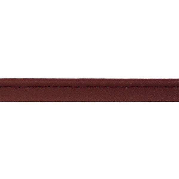 FAUX LEATHER PIPING BORDEAUX 10MM