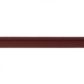 FAUX LEATHER PIPING BORDEAUX 10MM