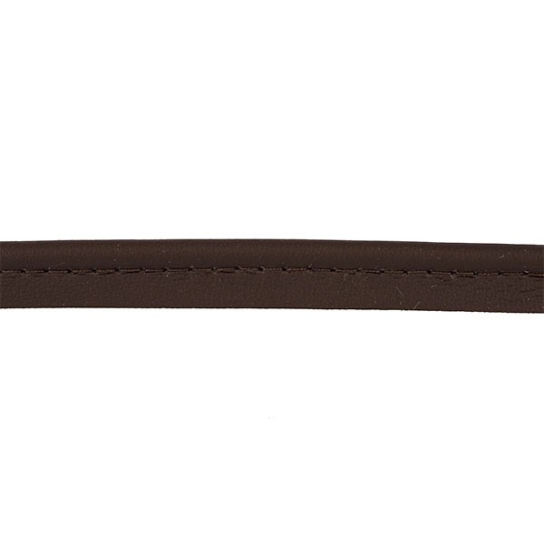 FAUX LEATHER PIPING BROWN 9MM