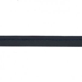 FAUX LEATHER PIPING BLUE NAVY 9MM