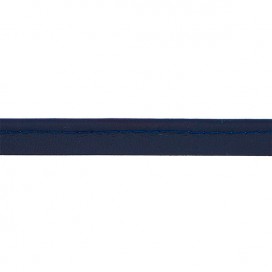 FAUX LEATHER PIPING BLUE 9MM