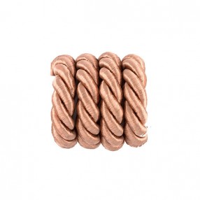 TWISTED CORD ASH ROSE 10MM