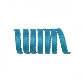FLAT CORD FOR UNDERWEAR 5MM - TURQUOISE