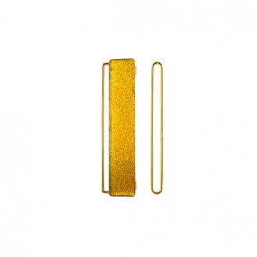FASTENERS BUCKLE GOLD 80MM