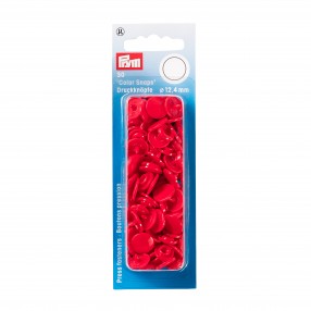PRESS FASTENERS COLOR SNAPS PRYM RED
