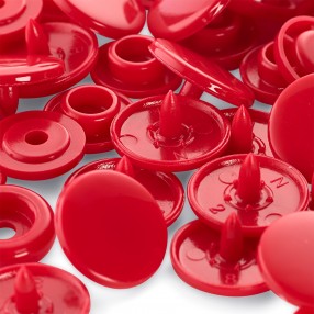 PRESS FASTENERS COLOR SNAPS PRYM RED