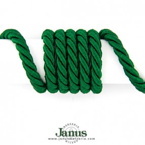 TWISTED SATIN ROP CORD - GREEN PINE
