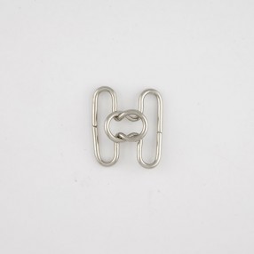 SAVOY KNOT BUCKLE SILVER