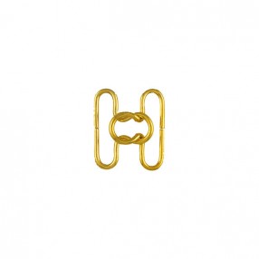 SAVOY KNOT METAL BUCKLE GOLD