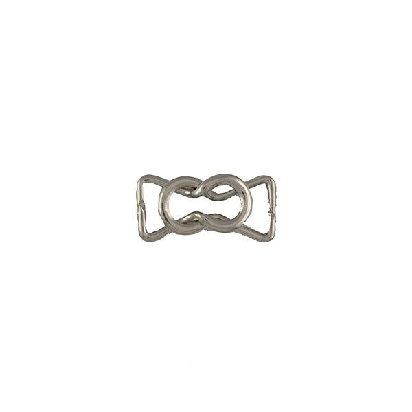 SAVOY KNOT METAL BUCKLE 10MM - SILVER