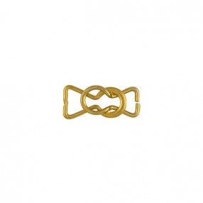 GOLD SAVOY KNOT METAL BUCKLE 10MM