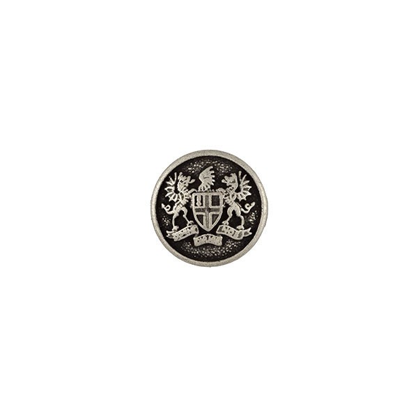 Metal Lion Crest Blazer Button with Shank
