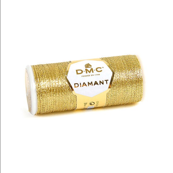 METALLIC THREAD DMC DIAMANT - GOLD D3821