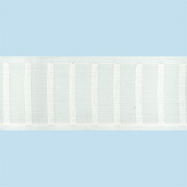 PLEATING TAPES FULL HEIGHT POCKETS 90MM - WHITE