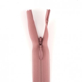 YKK INVISIBLE CLOSED END ZIP - ANTIQUE PINK