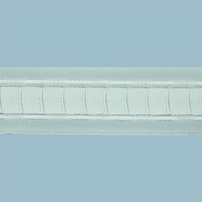 RUBREGAL PLEATING TAPES 1 POCKET - WHITE