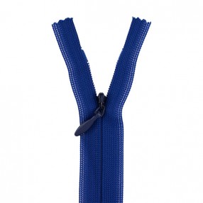 YKK INVISIBLE CLOSED END ZIP - CINA BLUE
