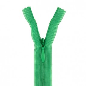 YKK INVISIBLE CLOSED END ZIP - JADE GREEN