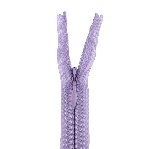 YKK INVISIBLE CLOSED END ZIP - LILAC