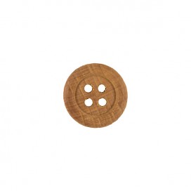 WOOD BUTTON - NATURAL