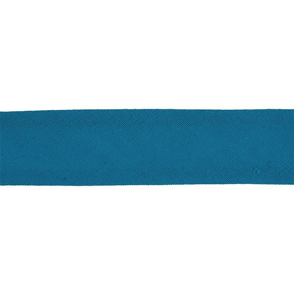 FOLDED COTTON BIAS BINDING 14MM - WOOL BLUE