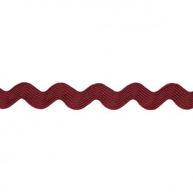 RICK RACK SEWING TRIM - EARTH RED