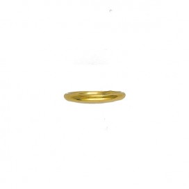 4 HOLES METAL BUTTON - GOLD