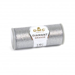 DMC DIAMANT GRANDÈ METALLIC THREAD - SILVER G415