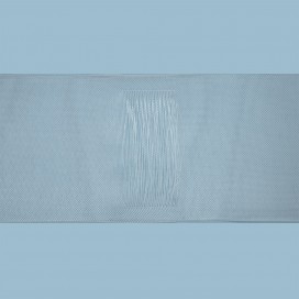 WAVE CURTAIN TAPE FOR PLEATING RODS - TRANSPARENT 