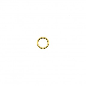 METAL RING FOR STRAPS 8MM - GOLD