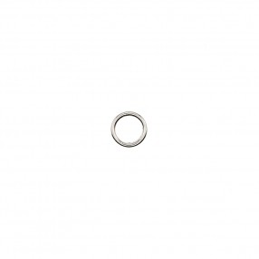 METAL RING FOR STRAPS 8MM - SILVER