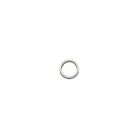 METAL RING FOR STRAPS 8MM - SILVER