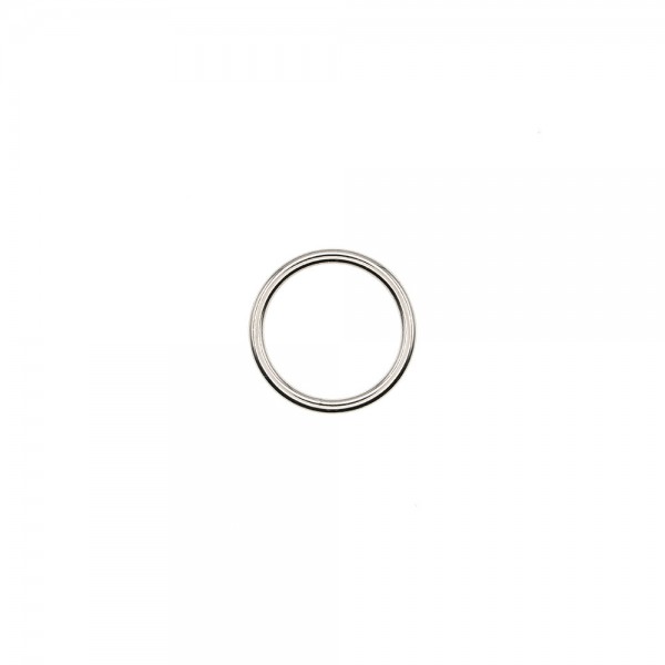 METAL RING FOR STRAPS 14MM - SILVER