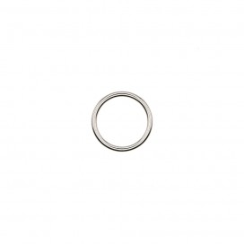 METAL RING FOR STRAPS 14MM - SILVER