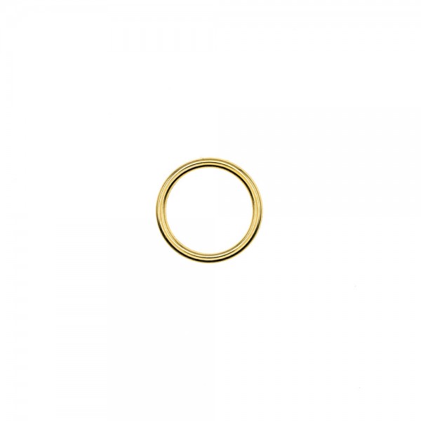 METAL RING FOR STRAPS 14MM - GOLD