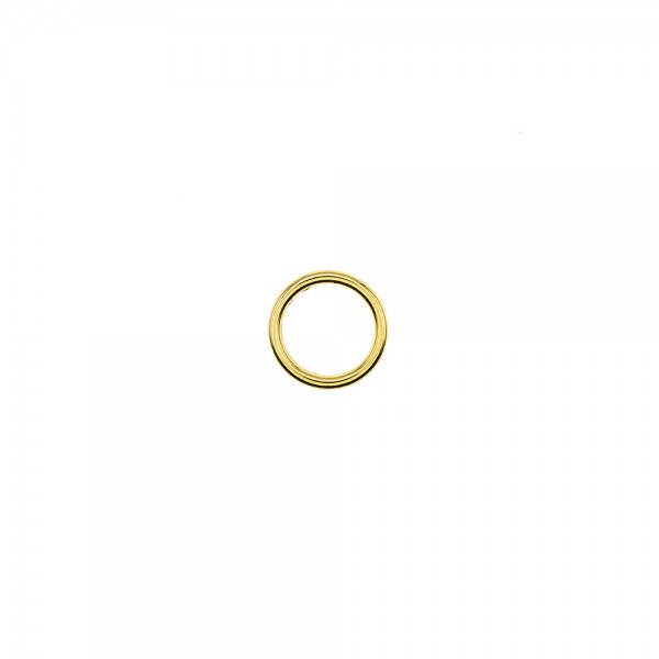 METAL RING FOR STRAPS 10MM - GOLD