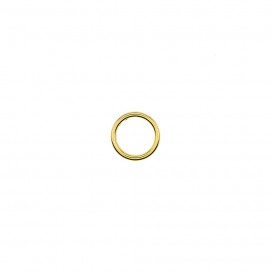 METAL RING FOR STRAPS 10MM - GOLD