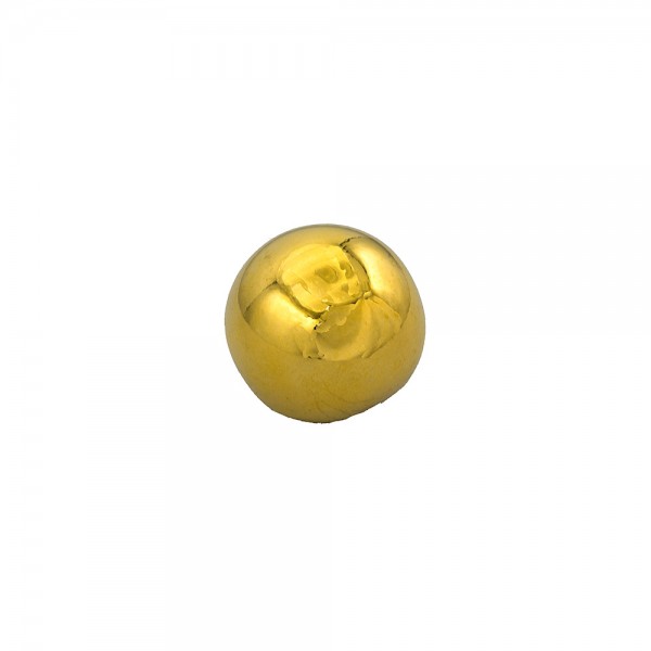 SHANK METAL BALL BUTTON - GOLD