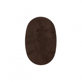 PATCHES SUADE LEATHER SEW-ON - BROWN
