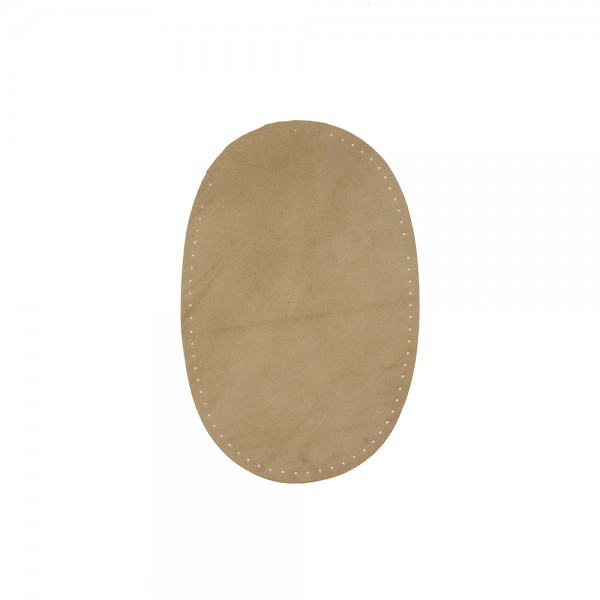 PATCHES SUADE LEATHER SEW-ON - SAND BEIGE