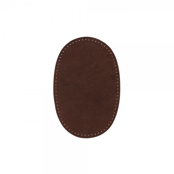 PATCHES NAPPA LEATHER SEW-ON - BROWN