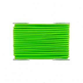 ROUND ELASTIC CORD - FLUO GREEN