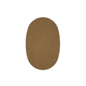 HEAT-ADHESIVE MICROFIBER PATCHES - LIGHT BROWN
